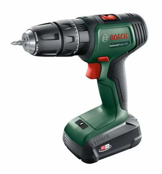 Bosch Akku-Zweigang-Schlagbohrschrauber UniversalImpact 18V Mit 1x Akkupack, Ladegerät 3 Bosch Akku-Zweigang-Schlagbohrschrauber UniversalImpact 18V Mit 1x Akkupack, Ladegerät