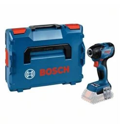 Bosch Akku-Drehschlagschrauber GDR 18V-210 C, Bluetooth Modul, L-BOXX Mit Einlage