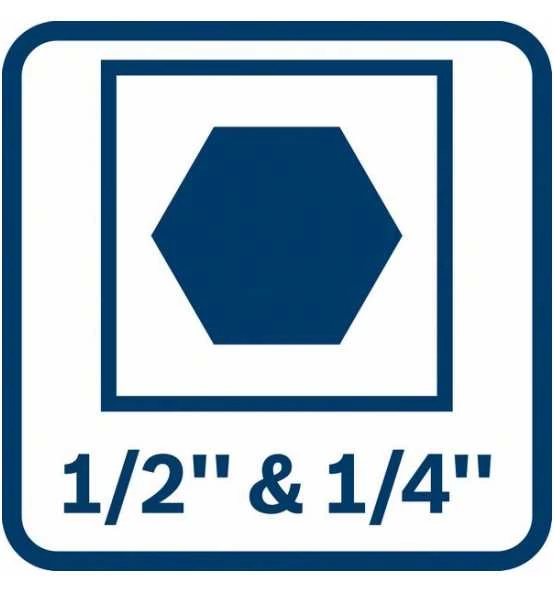 Bosch Akku-Drehschlagschrauber GDX 18V-200, 2 X Akku, Ladegerät, L-Case 13 Bosch Akku-Drehschlagschrauber GDX 18V-200, 2 X Akku, Ladegerät, L-Case – Bild 11