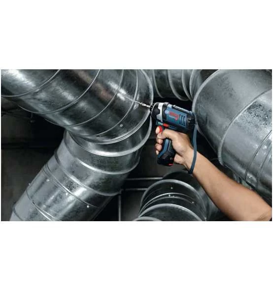 Bosch Akku-Drehschlagschrauber GDR 12V-105, Mit 2 X 2,0 Ah Li-Ion Akku, L-BOXX 6 Bosch Akku-Drehschlagschrauber GDR 12V-105, Mit 2 X 2,0 Ah Li-Ion Akku, L-BOXX – Bild 4