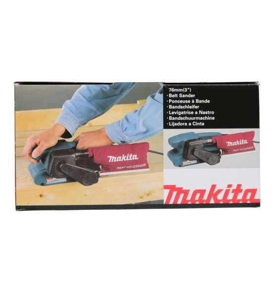 Makita Bandschleifer 650 W, 75-270 M/min, Für 76 Mm Breite Schleifänder 5 Makita Bandschleifer 650 W, 75-270 M/min, Für 76 Mm Breite Schleifänder – Bild 3