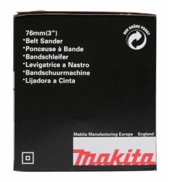 Makita Bandschleifer 650 W, 75-270 M/min, Für 76 Mm Breite Schleifänder 11 Makita Bandschleifer 650 W, 75-270 M/min, Für 76 Mm Breite Schleifänder -Fachgeschäft für Elektrowerkzeuge elektro bandschleifer 1461346 czm