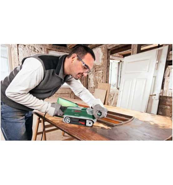 Bosch Bandschleifer Standschleifer PBS 75 AE + Schleifband 5 Bosch Bandschleifer Standschleifer PBS 75 AE + Schleifband – Bild 3