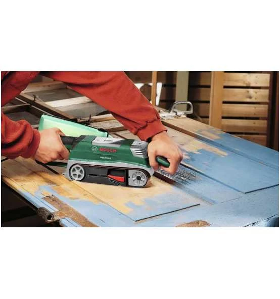 Bosch Bandschleifer Standschleifer PBS 75 AE + Schleifband 4 Bosch Bandschleifer Standschleifer PBS 75 AE + Schleifband – Bild 2