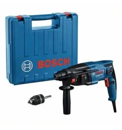 Bosch Bohrhammer GBH 2-21 Mit SDS-plus-Adapter Und Schnellspannbohrfutter