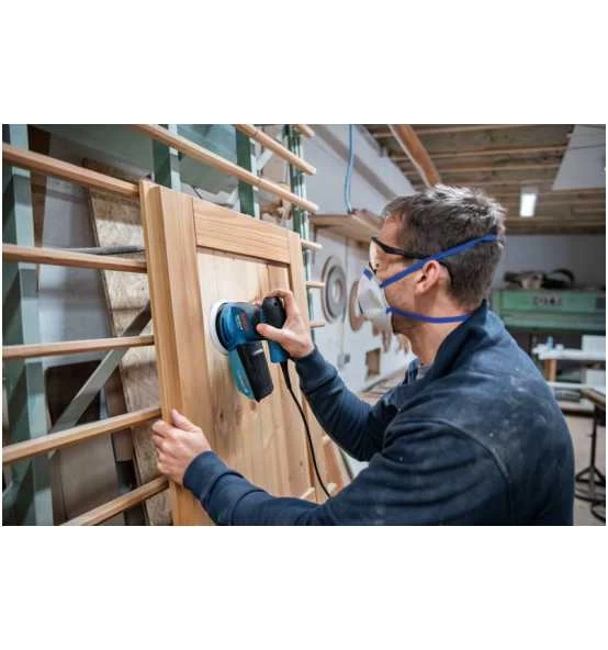 Bosch Exzenterschleifer GEX 125-1 AE, Mit 3 X Schleifblatt C470, In Handwerkerkoffer 6 Bosch Exzenterschleifer GEX 125-1 AE, Mit 3 X Schleifblatt C470, In Handwerkerkoffer – Bild 4