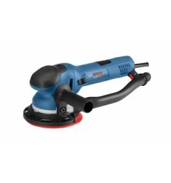 Bosch Exzenterschleifer GET 75-150, L-BOXX, 3 X Schleifblatt M480, Zubehör