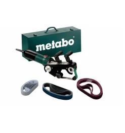 Metabo Rohrbandschleifer RBE 9-60 Set, Stahlblech-Tragkasten
