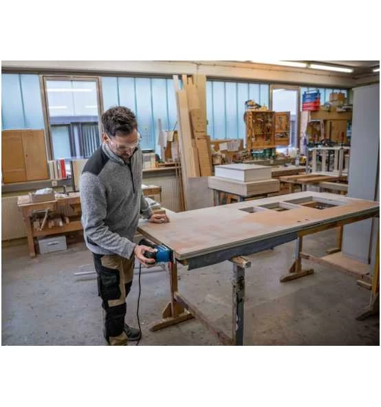 Bosch Schwingschleifer GSS 160 Multi, 3 X Schleifblatt C470, Zubehör, L-BOXX Mit Einlage 6 Bosch Schwingschleifer GSS 160 Multi, 3 X Schleifblatt C470, Zubehör, L-BOXX Mit Einlage – Bild 4