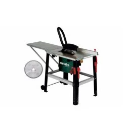 Metabo Tischkreissäge TKHS 315 C - 2,0 WNB Set, Mit 1x Hartmetall-Sägeblatt (24 Zähne) Und 1x Hartmetall-Sägeblatt (48 Zähne 15°), Karton