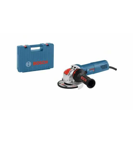 Bosch Winkelschleifer GWX 9-115 S, 900-W, X-LOCK, Mit Zusatzgriff, Koffer, Schutzhaube 4 Bosch Winkelschleifer GWX 9-115 S, 900-W, X-LOCK, Mit Zusatzgriff, Koffer, Schutzhaube – Bild 2