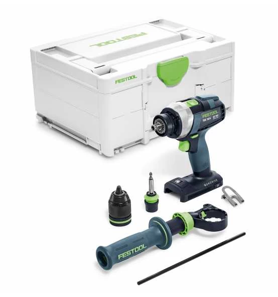 Festool Akku-Bohrschrauber TDC 18/4 I-Basic QUADRIVE 3 Festool Akku-Bohrschrauber TDC 18/4 I-Basic QUADRIVE