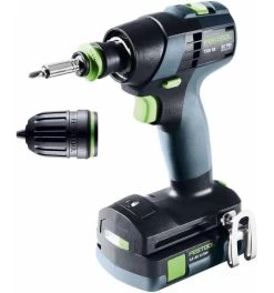 Festool Akku-Bohrschrauber TXS 18 C 3,0-Plus, Incl. 2 X Akku, Schnellladegerät, Zubehör -Fachgeschäft für Elektrowerkzeuge festool akku bohrschrauber 1443792 czm