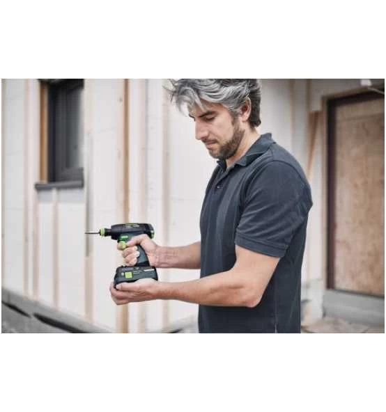 Festool Akku-Bohrschrauber T 18+3 HPC 4,0 I-Set, Akku-Pack, Ladegerät, Zubehör, Systainer 6 Festool Akku-Bohrschrauber T 18+3 HPC 4,0 I-Set, Akku-Pack, Ladegerät, Zubehör, Systainer – Bild 4