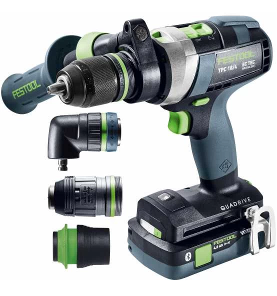 Festool Akku-Schlagbohrschrauber TPC 18/4 5,0/4,0 I-Set/XL QUADRIVE 4 Festool Akku-Schlagbohrschrauber TPC 18/4 5,0/4,0 I-Set/XL QUADRIVE – Bild 2