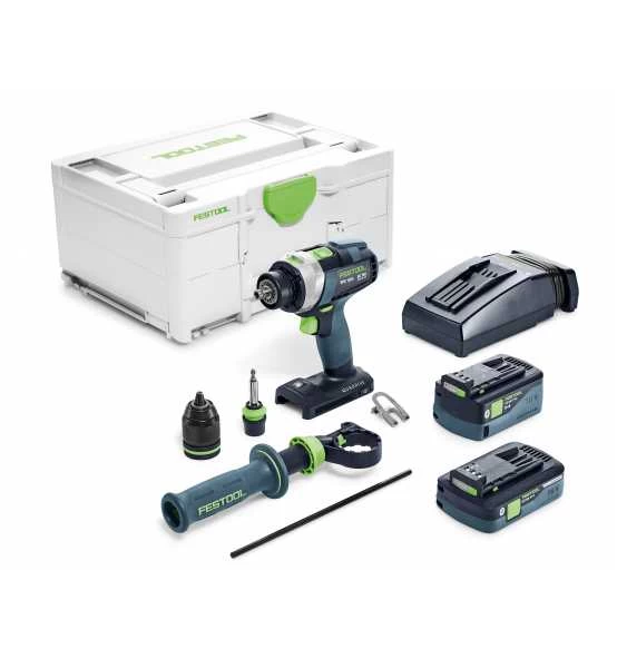 Festool Akku-Schlagbohrschrauber TPC 18/4 5,0/4,0 I-Plus QUADRIVE 3 Festool Akku-Schlagbohrschrauber TPC 18/4 5,0/4,0 I-Plus QUADRIVE