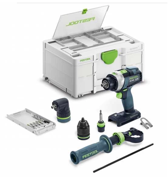 Festool Akku-Schlagbohrschrauber TPC 18/4 I-Basic-Set QUADRIVE 3 Festool Akku-Schlagbohrschrauber TPC 18/4 I-Basic-Set QUADRIVE