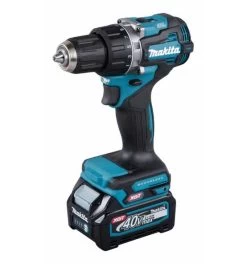Makita Akku-Bohrschrauber XGT, 40V Max., 64 Nm, 0-2.200 U/min, Akku, Ladegerät, Zubehör, MAKPAC