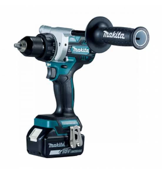 Makita Akku-Bohrschrauber 18V, 130 Nm, 0-2.100 Min, Inkl. Zubehör, MAKPAC 3 Makita Akku-Bohrschrauber 18V, 130 Nm, 0-2.100 Min, Inkl. Zubehör, MAKPAC
