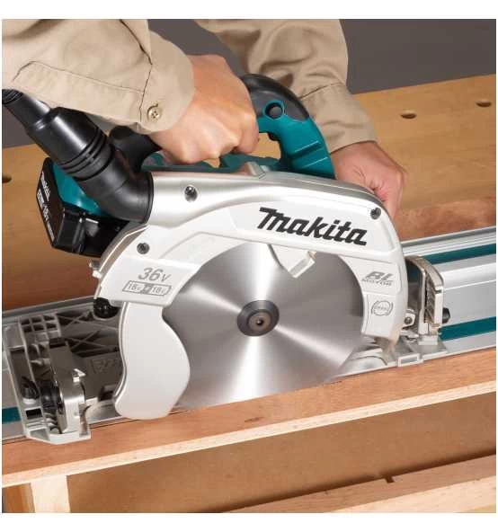 Makita Akku-Handkreissäge 2x18V, 85 Mm, Inkl. Zubehör, AWS 4 Makita Akku-Handkreissäge 2x18V, 85 Mm, Inkl. Zubehör, AWS – Bild 2