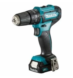 Makita Akku-Schlagbohrschrauber 12V Max., 30 Nm, 0-1.700 Min, Akku, Ladegerät, Zubehör, MAKPAC