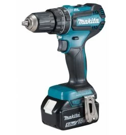 Makita Akku-Schlagbohrschrauber 18V, 50 Nm, 0-1.900 U/min, Akku, Ladegerät, Zubehör, MAKPAC
