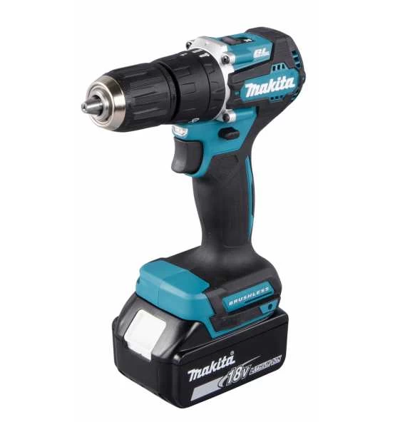 Makita Akku-Schlagbohrschrauber 18V, 40 Nm, 0-1.700 U/min, Akku, Ladegerät, Zubehör, MAKPAC 4 Makita Akku-Schlagbohrschrauber 18V, 40 Nm, 0-1.700 U/min, Akku, Ladegerät, Zubehör, MAKPAC – Bild 2