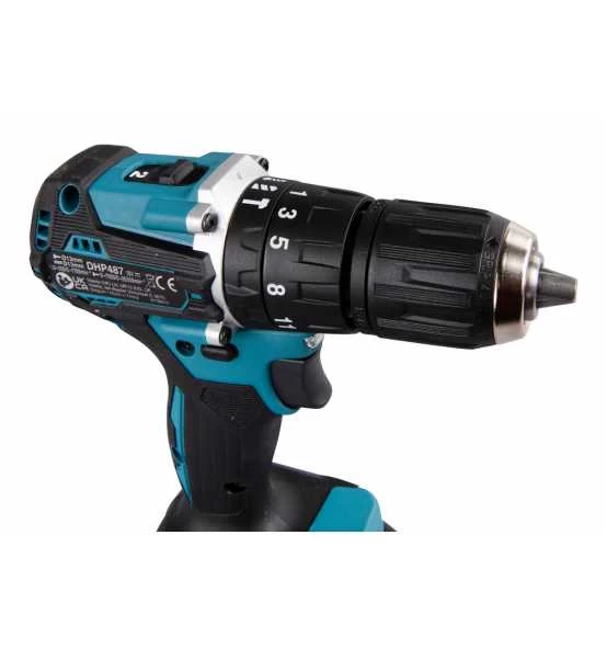 Makita Akku-Schlagbohrschrauber 18V, 40 Nm, 0-1.700 U/min, Akku, Ladegerät, Zubehör, MAKPAC 15 Makita Akku-Schlagbohrschrauber 18V, 40 Nm, 0-1.700 U/min, Akku, Ladegerät, Zubehör, MAKPAC – Bild 13