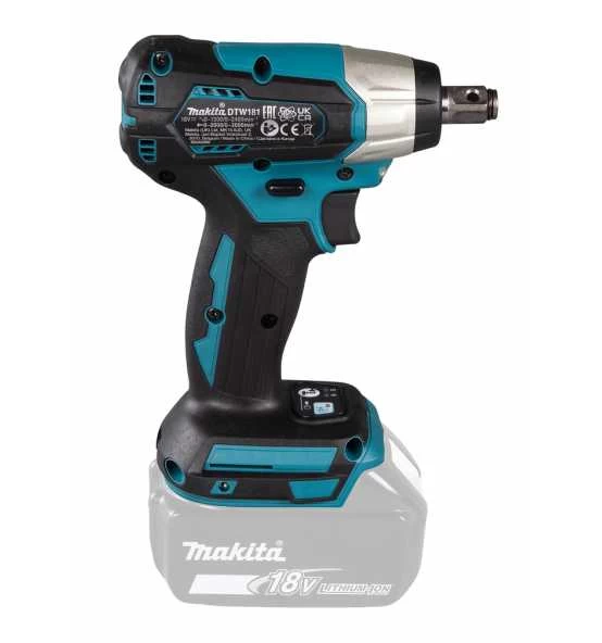 Makita Akku-Schlagschrauber 18V, 1/2", 210 Nm, 0-2.400 Min (ohne Akku, Ohne Ladegerät) 12 Makita Akku-Schlagschrauber 18V, 1/2", 210 Nm, 0-2.400 Min (ohne Akku, Ohne Ladegerät) – Bild 10