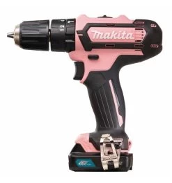 Makita Akku-Schlagbohrschrauber Rosa, 12V Max., 30 Nm, 0-1.700 Min, Akku, Ladegerät, Transportkoffer -Fachgeschäft für Elektrowerkzeuge makita akku schlagbohrschrauber 1468150 czm