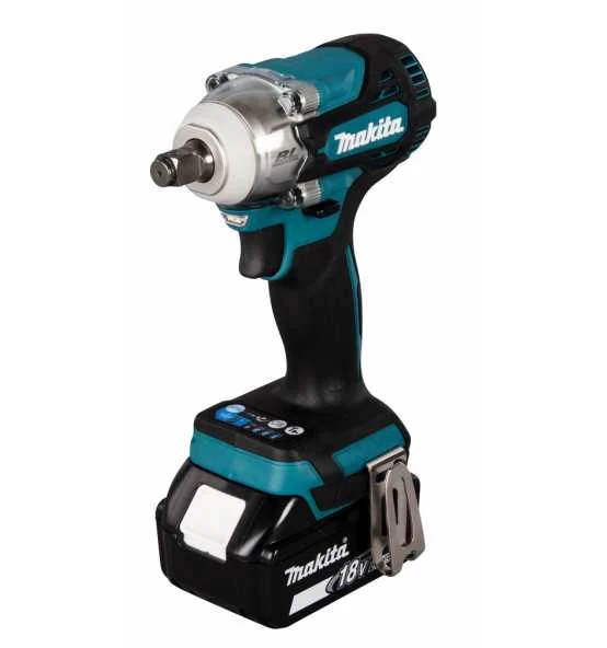 Makita Akku-Schlagschrauber 18V, 1/2", 330 Nm, 0 - 3.200 Min, Akku, Ladegerät, Zubehör, MAKPAC 3 Makita Akku-Schlagschrauber 18V, 1/2", 330 Nm, 0 - 3.200 Min, Akku, Ladegerät, Zubehör, MAKPAC