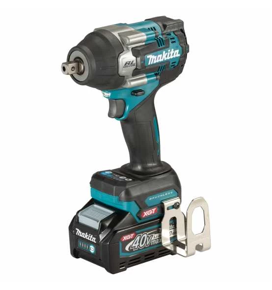 Makita Akku-Schlagschrauber XGT, 40V Max., 1/2", 760 Nm, Akku, Ladegerät, Zubehör, MAKPAC 3 Makita Akku-Schlagschrauber XGT, 40V Max., 1/2", 760 Nm, Akku, Ladegerät, Zubehör, MAKPAC