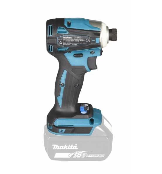 Makita Akku-Schlagschrauber 18V, 1/4", 180 Nm, 0-3.600 Min, Inkl. Zubehör 8 Makita Akku-Schlagschrauber 18V, 1/4", 180 Nm, 0-3.600 Min, Inkl. Zubehör – Bild 6