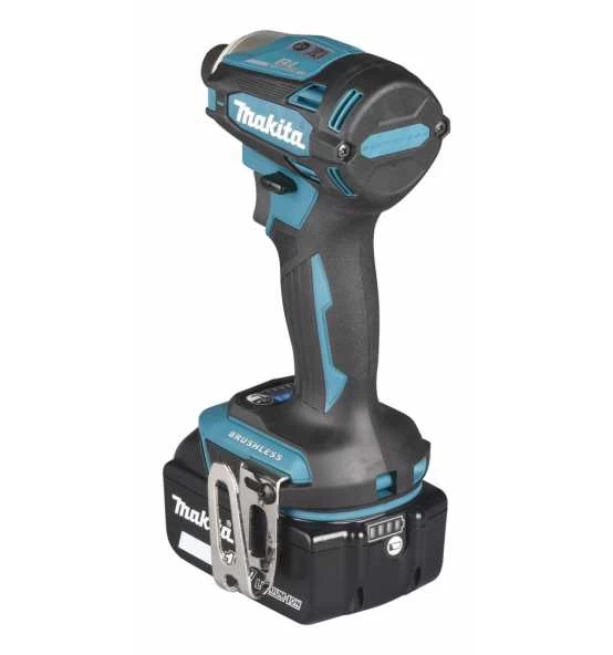 Makita Akku-Schlagschrauber 18V, 1/4", 180 Nm, 0-3.600 Min, Akku, Schnellladegerät, MAKPAC, Inkl. Zubehör 4 Makita Akku-Schlagschrauber 18V, 1/4", 180 Nm, 0-3.600 Min, Akku, Schnellladegerät, MAKPAC, Inkl. Zubehör – Bild 2