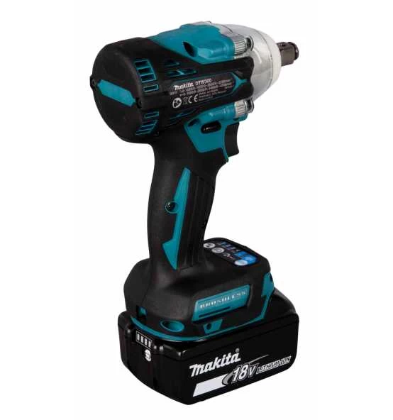 Makita Akku-Schlagschrauber 18V, 1/2", 330 Nm, 0 - 3.200 Min, Akku, Ladegerät, Zubehör, MAKPAC 7 Makita Akku-Schlagschrauber 18V, 1/2", 330 Nm, 0 - 3.200 Min, Akku, Ladegerät, Zubehör, MAKPAC – Bild 5