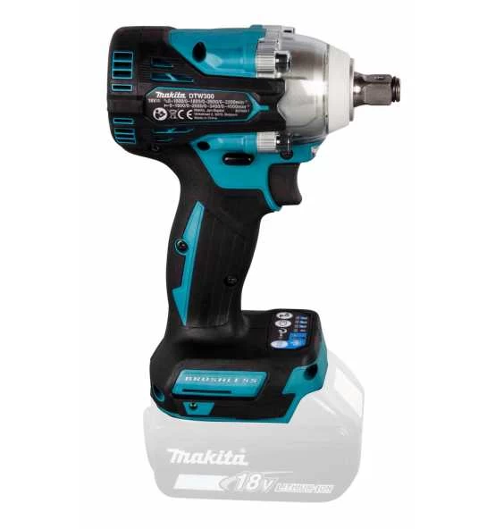 Makita Akku-Schlagschrauber 18V, 1/2", 330 Nm, 0 - 3.200 Min (ohne Akku, Ohne Ladegerät) 8 Makita Akku-Schlagschrauber 18V, 1/2", 330 Nm, 0 - 3.200 Min (ohne Akku, Ohne Ladegerät) – Bild 6
