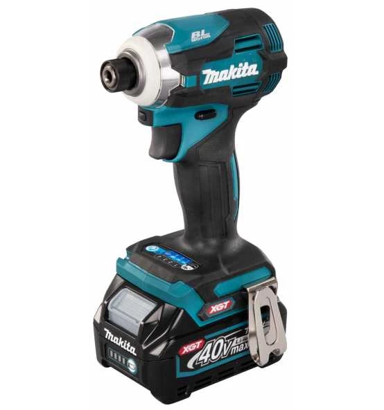 Makita Akku-Schlagschrauber XGT, 40V Max., 1/4", 220 Nm, 0 - 3.700 Min, Akku, Ladegerät, Zubehör, MAKPAC Gr. 2 4 Makita Akku-Schlagschrauber XGT, 40V Max., 1/4", 220 Nm, 0 - 3.700 Min, Akku, Ladegerät, Zubehör, MAKPAC Gr. 2 – Bild 2