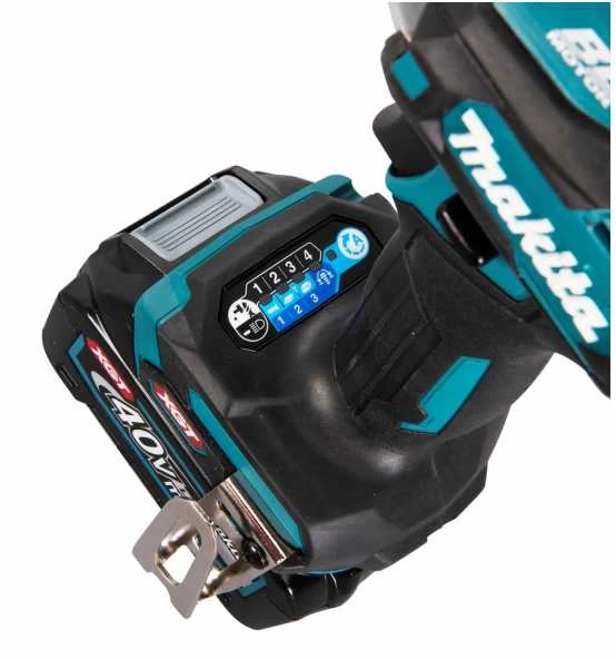 Makita Akku-Schlagschrauber XGT, 40V Max., 1/4", 220 Nm, 0 - 3.700 Min, Akku, Ladegerät, Zubehör, MAKPAC Gr. 2 12 Makita Akku-Schlagschrauber XGT, 40V Max., 1/4", 220 Nm, 0 - 3.700 Min, Akku, Ladegerät, Zubehör, MAKPAC Gr. 2 – Bild 10