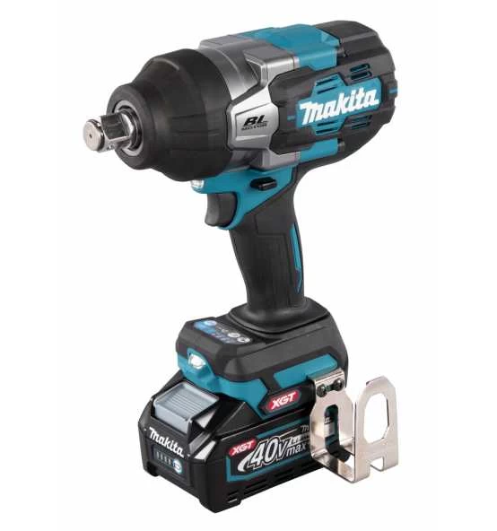Makita Akku-Schlagschrauber XGT, 40V Max., 3/4", 1.800 Nm, 0-1.800 Min, Akku, Ladegerät, Zubehör, MACPAC Gr. 3 4 Makita Akku-Schlagschrauber XGT, 40V Max., 3/4", 1.800 Nm, 0-1.800 Min, Akku, Ladegerät, Zubehör, MACPAC Gr. 3 – Bild 2