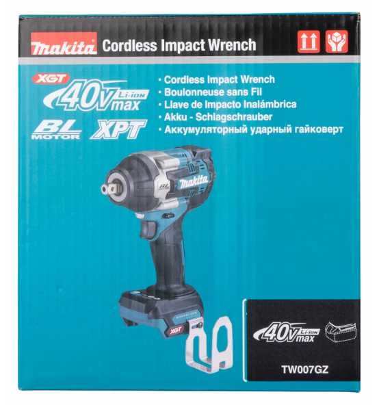 Makita Akku-Schlagschrauber XGT, 40V Max., 1/2", 760 Nm, 0-2.300 Min 12 Makita Akku-Schlagschrauber XGT, 40V Max., 1/2", 760 Nm, 0-2.300 Min – Bild 10