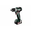Metabo Akku-Bohrschrauber PowerMaxx BS 12 BL, MetaBOX 118, 12V 2x2Ah Li-Power + SC 30, Zubehör