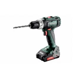 Metabo Akku-Bohrschrauber BS 18 L, MetaBOX 145, 18V 2x2Ah Li-Power + SC 30