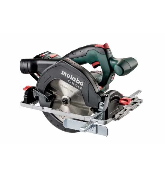 Metabo Akku-Handkreissäge KS 18 LTX 57, MetaBOX 340, 18V 2x5.2Ah Li-Power + ASC 55 3 Metabo Akku-Handkreissäge KS 18 LTX 57, MetaBOX 340, 18V 2x5.2Ah Li-Power + ASC 55