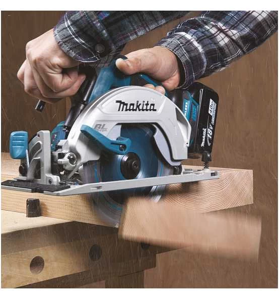 Makita Akku-Handkreissäge 18V, 57 Mm, Inkl. Zubehör (ohne Akku, Ohne Ladegerät) 7 Makita Akku-Handkreissäge 18V, 57 Mm, Inkl. Zubehör (ohne Akku, Ohne Ladegerät) – Bild 5