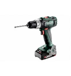 Metabo Akku-Schlagbohrschrauber SB 18 L, MetaBOX 145, 18V 2x2Ah Li-Power + SC 30