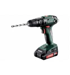 Metabo Akku-Schlagbohrschrauber SB 18, MetaBOX 145, 18V 2x2Ah Li-Power + SC 30