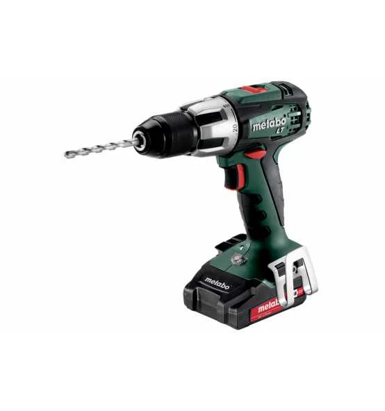 Metabo Akku-Schlagbohrschrauber SB 18 LT Compact, MetaBOX 145, 18V 2x2Ah Li-Power + ASC 55 3 Metabo Akku-Schlagbohrschrauber SB 18 LT Compact, MetaBOX 145, 18V 2x2Ah Li-Power + ASC 55