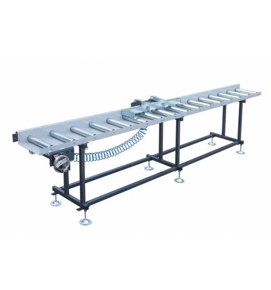 ELMAG Rollbahn M. Handradverstellung & Digitaler, Anzeige Für Band- Kreissägen Ect., Type EXAKT-A 6000/350 Mit 4 Stützfüßen, Länge:6 M, Rollen:350x60x 3 ELMAG Rollbahn M. Handradverstellung & Digitaler, Anzeige Für Band- Kreissägen Ect., Type EXAKT-A 6000/350 Mit 4 Stützfüßen, Länge:6 M, Rollen:350x60x