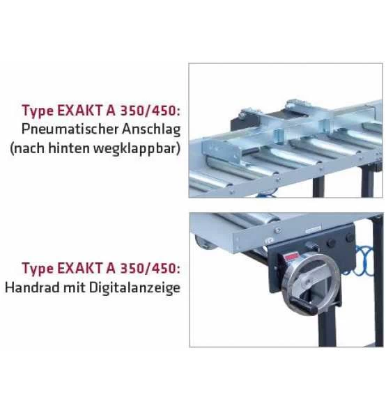 ELMAG Rollbahn M. Handradverstellung & Digitaler, Anzeige Für Band- Kreissägen Ect., Type EXAKT-A 6000/350 Mit 4 Stützfüßen, Länge:6 M, Rollen:350x60x 4 ELMAG Rollbahn M. Handradverstellung & Digitaler, Anzeige Für Band- Kreissägen Ect., Type EXAKT-A 6000/350 Mit 4 Stützfüßen, Länge:6 M, Rollen:350x60x – Bild 2