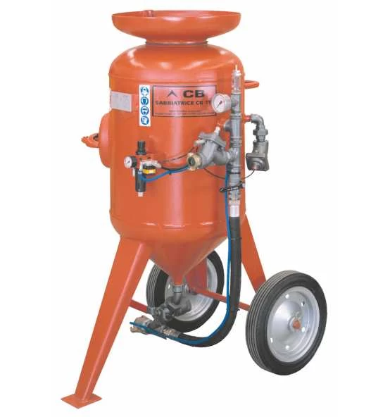 ELMAG Sandstrahlgerät Modell CB 115-F-C2, Mit Schlauch 16x30mm / 10m, M06 &Start-Stop-Fernbedienung (Remote-Control) 3 ELMAG Sandstrahlgerät Modell CB 115-F-C2, Mit Schlauch 16x30mm / 10m, M06 &Start-Stop-Fernbedienung (Remote-Control)